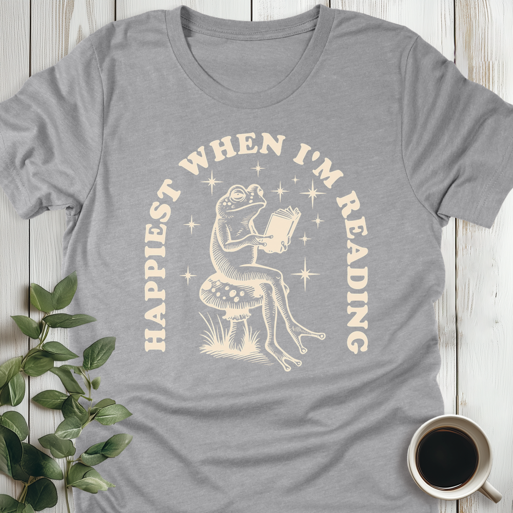 Happiest When I'm Reading T-Shirt