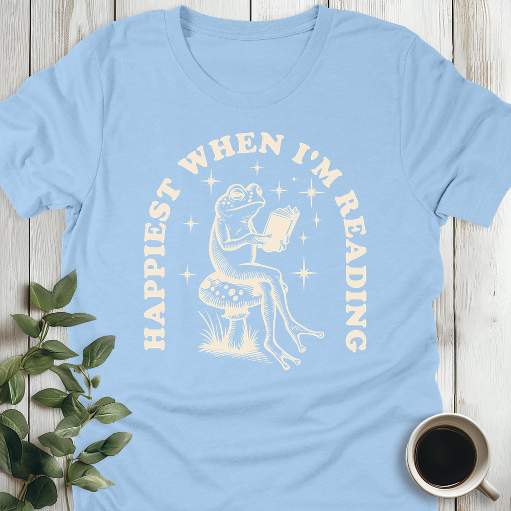 Happiest When I'm Reading T-Shirt