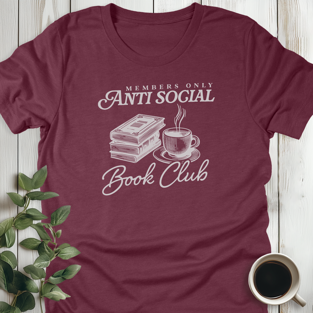 Anti Social Book Club T-Shirt