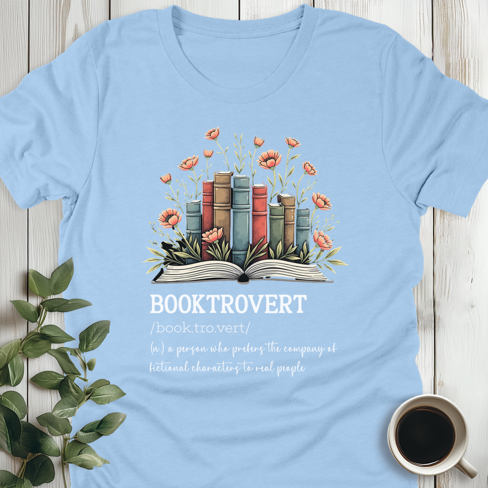 Booktrovert Definition T-Shirt