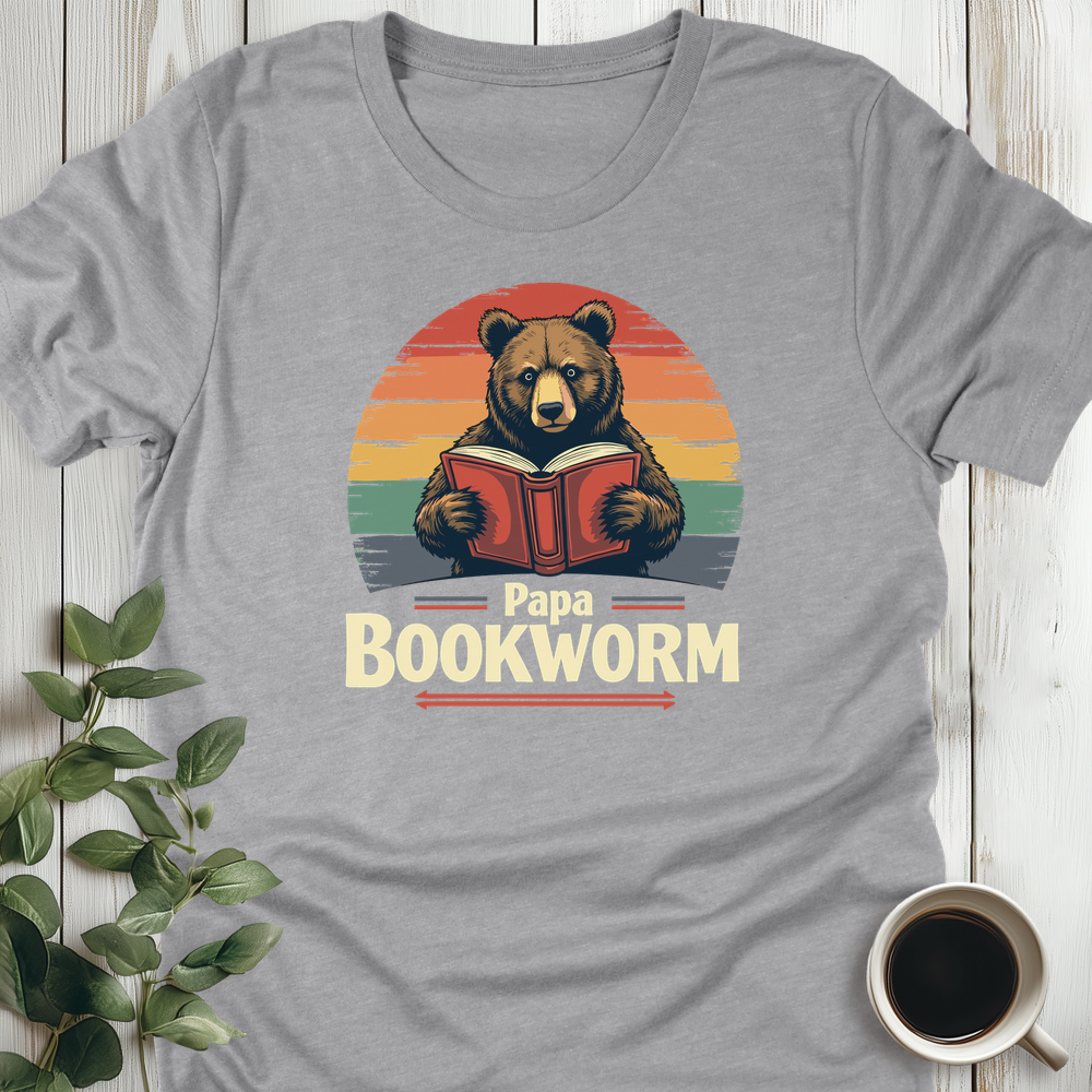 Papa Bookworm T-Shirt