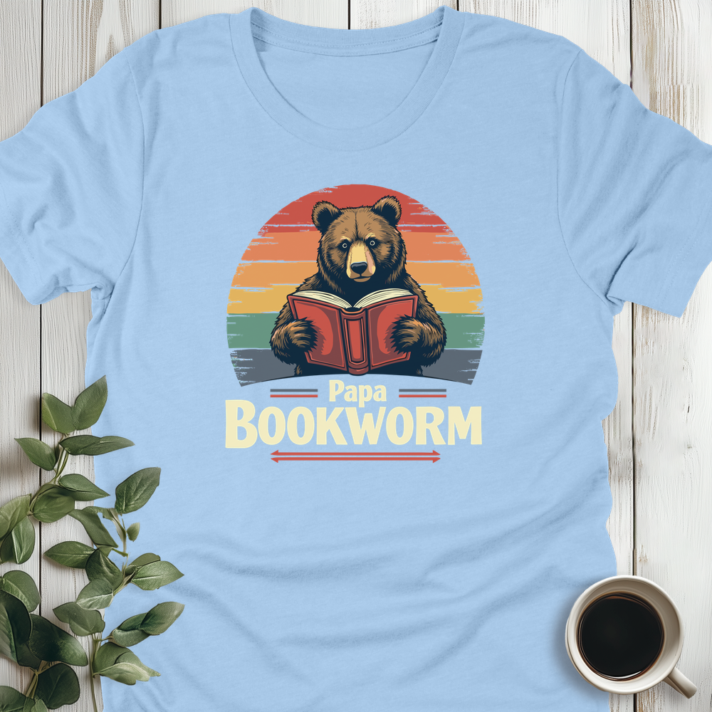 Papa Bookworm T-Shirt