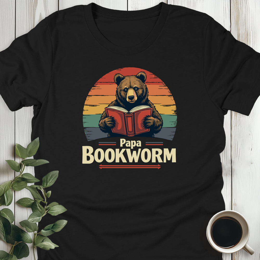 Papa Bookworm T-Shirt