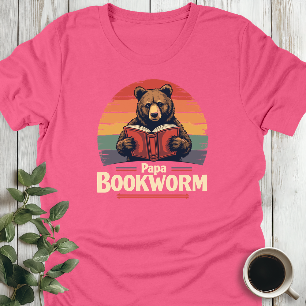 Papa Bookworm T-Shirt