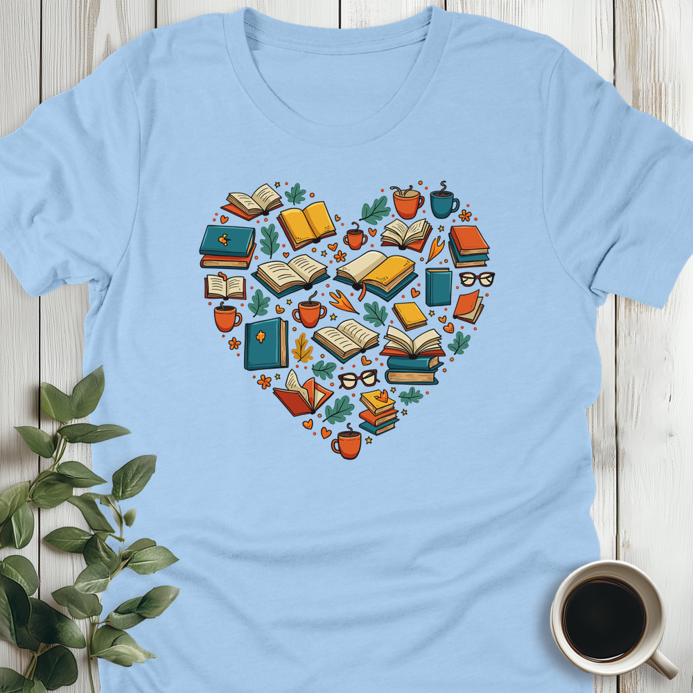 Books In My Heart T-Shirt