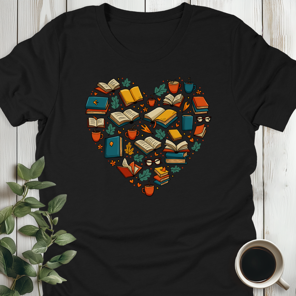 Books In My Heart T-Shirt