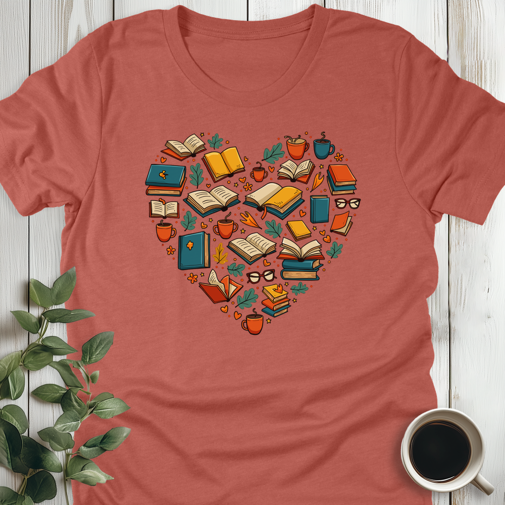 Books In My Heart T-Shirt