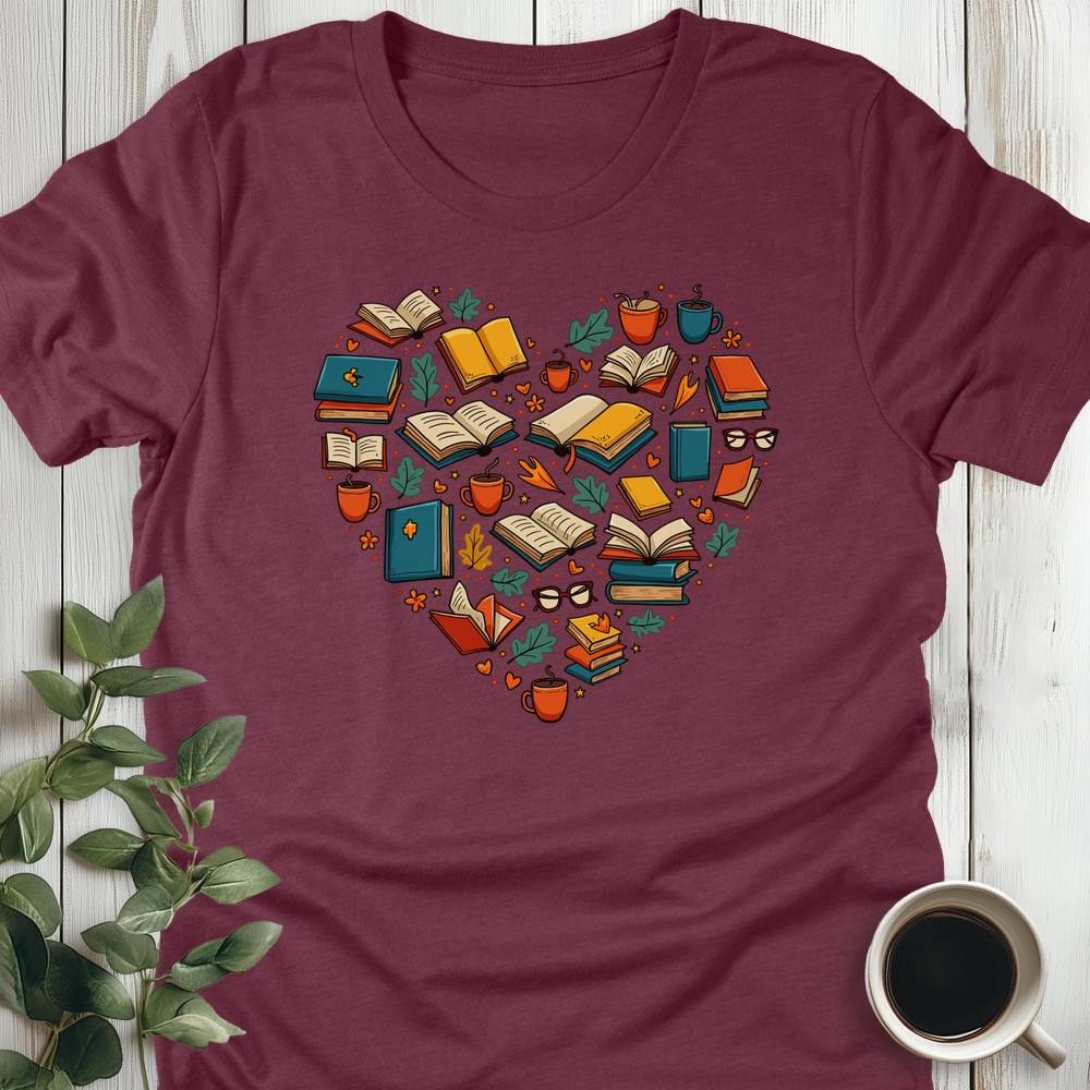 Books In My Heart T-Shirt