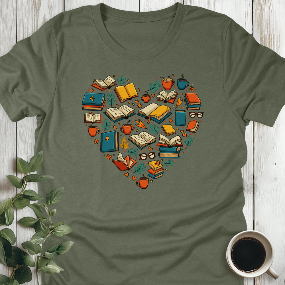 Books In My Heart T-Shirt