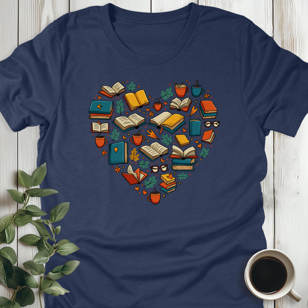 Books In My Heart T-Shirt
