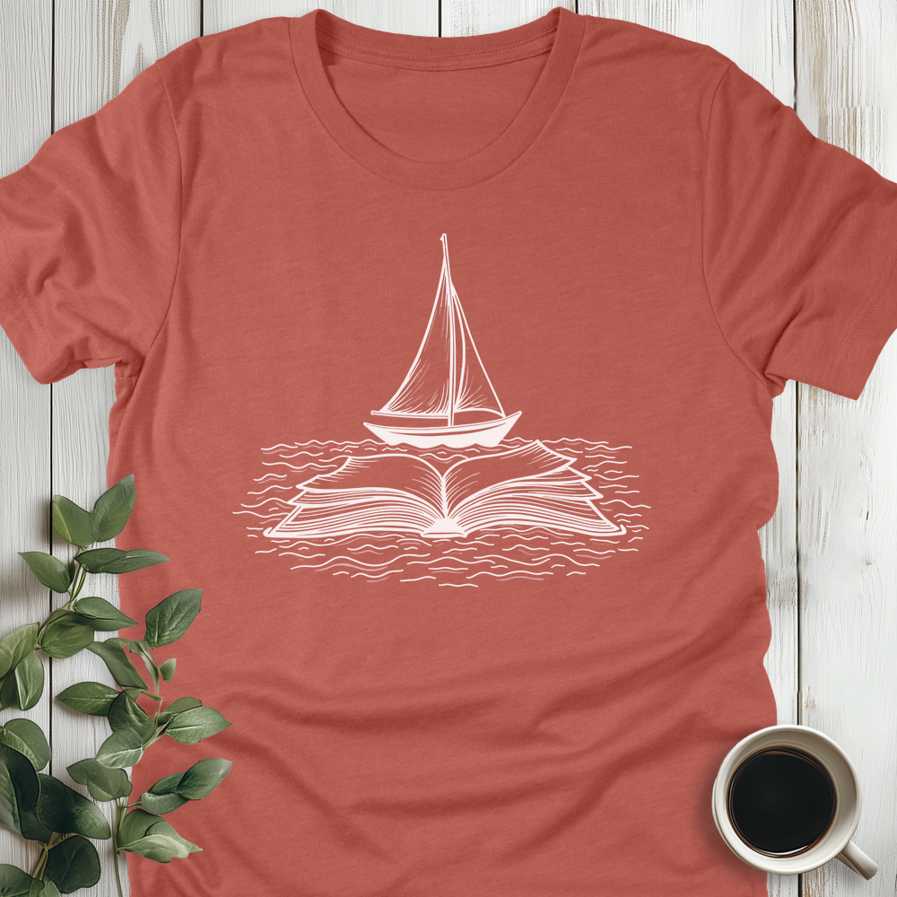 Sailing Into Stories T-Shirt