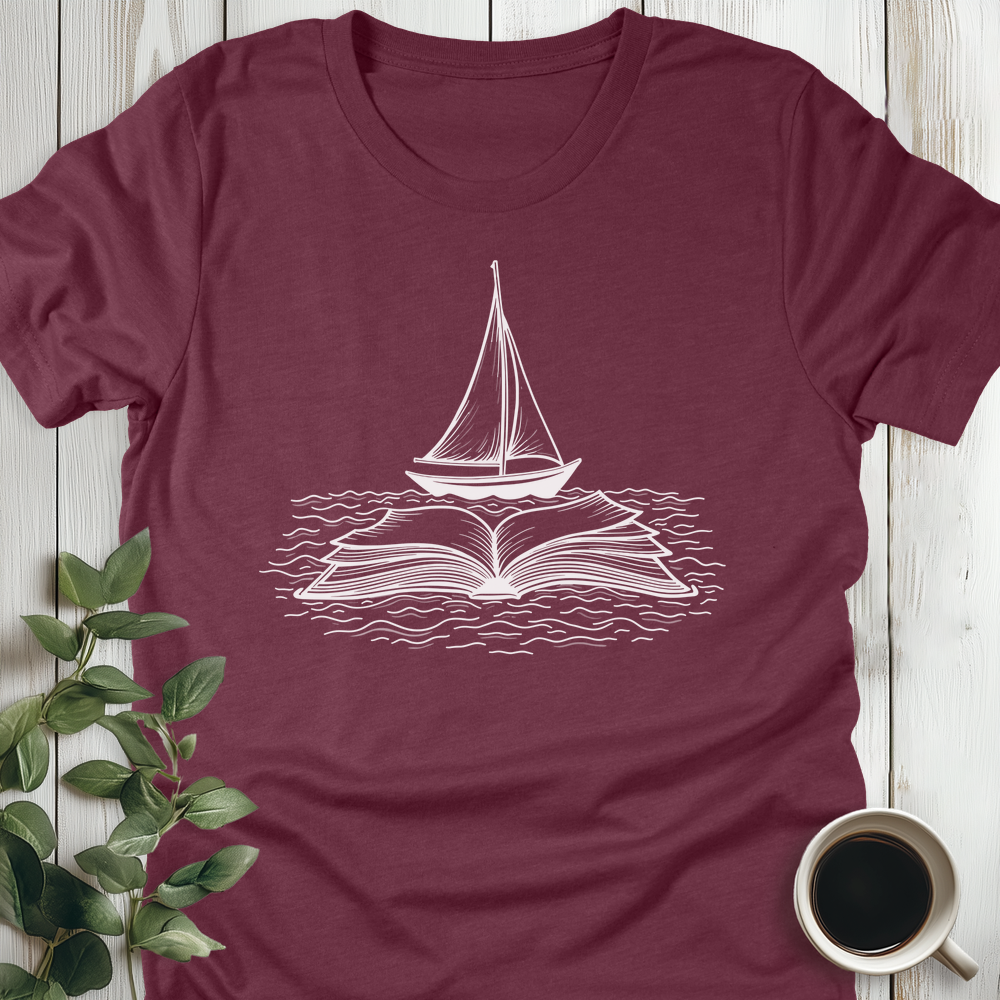 Sailing Into Stories T-Shirt